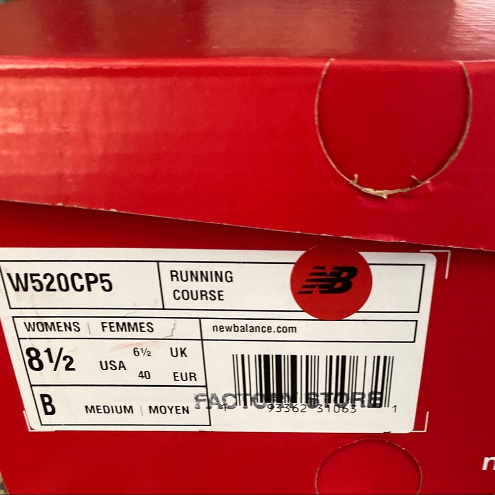 New balance running shoes.